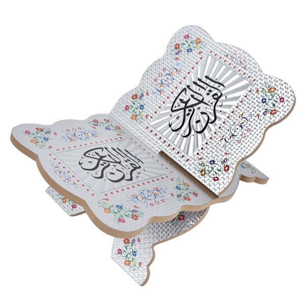 Koran Bog Stand Holder Buksbom Bibel Display Holder Stativ til Muslimske Lærere Børn JM01864