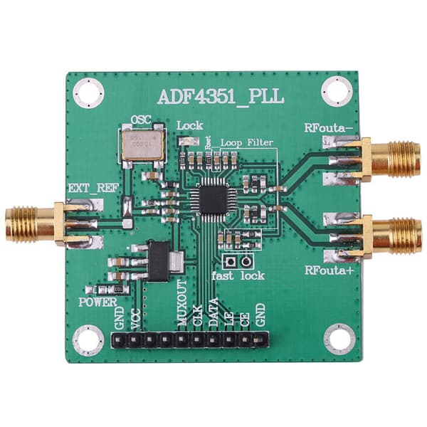 35M-4.4GHz RF Signal Source Phase Locking Loop Frekvenssynthesizer ADF4351 Utviklingskort