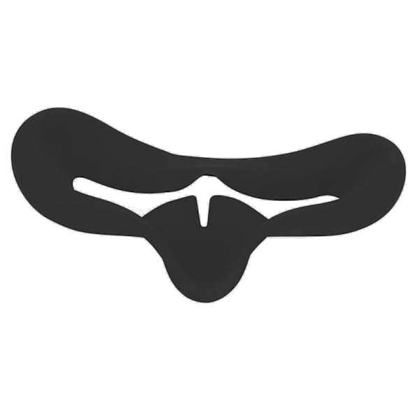 VR-glasögon Silikonögonskydd för Oculus Quest 2 Andningsbart Anti-Svettigt VR-Skyddsskydd Svart