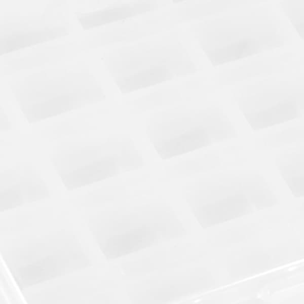 1 st Plast Tom Spolhållare Symaskin Spole Organizer Förvaring Klar Box för 25 Spolar