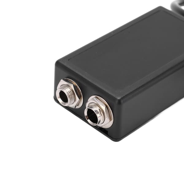 Aviation Headset Adapter GA Dobbeltstik til XLR 5-benet Han Adapter Hovedtelefonforlængerkabel
