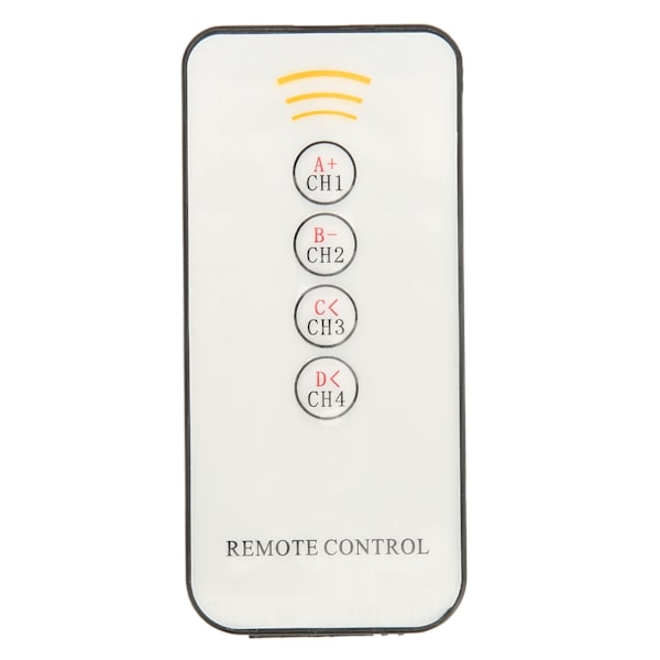 4-veis RCA-switcher Multifunksjonell 4 inn 1 ut RCA Stereo Switch Selector med IR-fjernkontroll for DVD-spillkonsoll