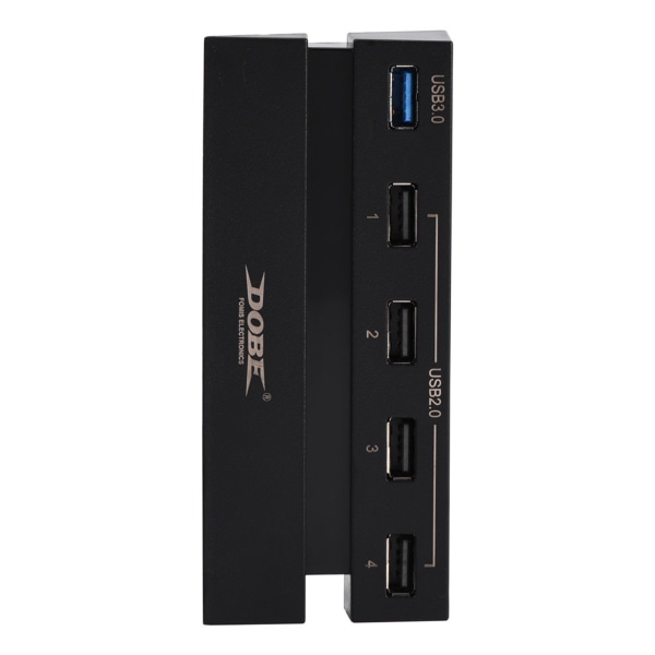 Hög Hastighet 5-Portars USB-Hub 2.0 & 3.0 Utbyggnadshubb-Kontrolleradapter för PS4 Spelkonsol