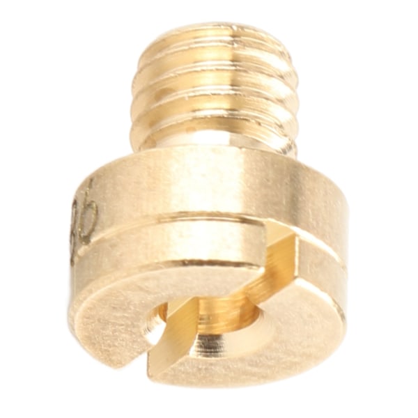 15 stk. Forgasser Hoveddyser Sett 88‑150 Metall Slitesterk Dyse for Mikuni N100 604 VM22 VM24 VM26 VM30