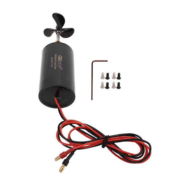 RC Undervattenstruster Undervattenstruster Propeller 545 50T Borstad Motor för Fjärrkontroll Båtmodell CW