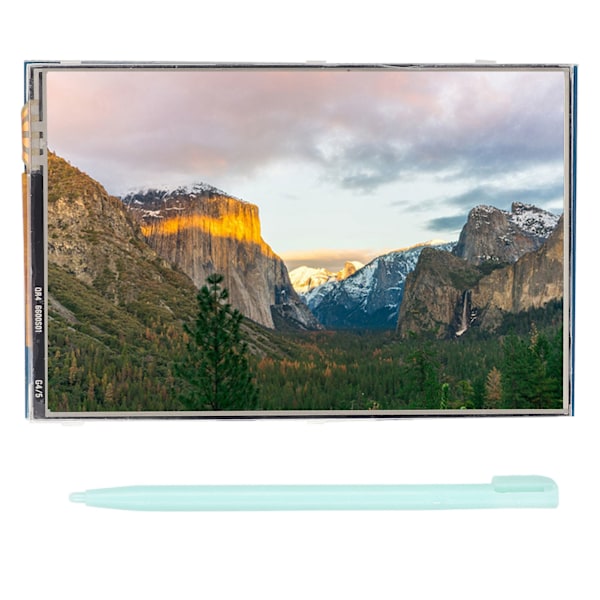 3,5 tum 480x320 Upplösning Färgrik TFT LCD Pekskärm för Raspberry Pi