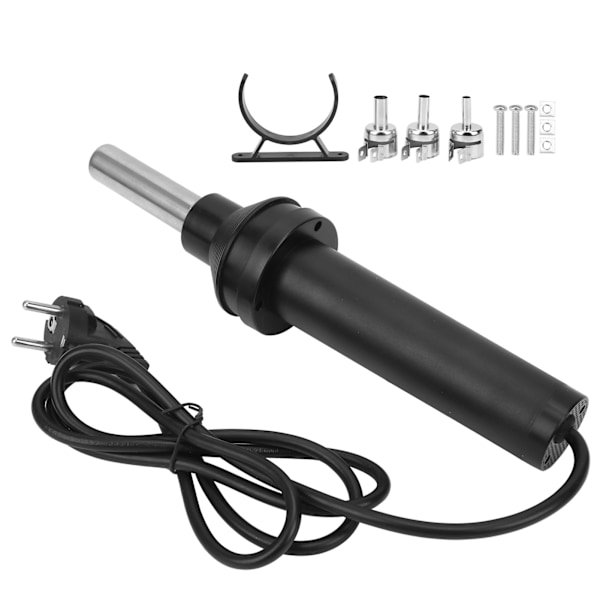 8032 Varmluftpistol Bærbar Elektrisk Justerbar Temperatur Varmluftblæser EU Stik 220V NY