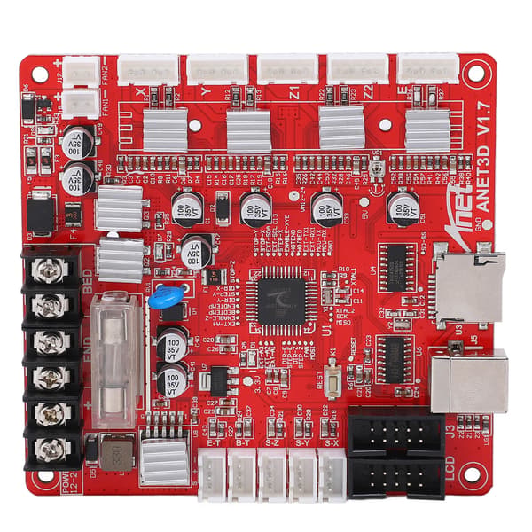 3D Printer Motherboard Main Board Module A4988 Motor USB Interface 12V‑24V til Anet A8