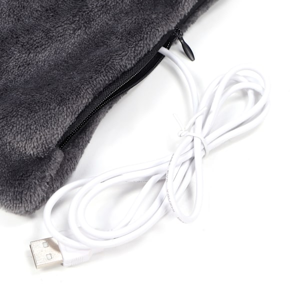 Pehmeä lämpöpeitto USB-lämmitteinen huivi lämpöpeitto sähköinen USB-lämmitteinen tyyny matto hartioille