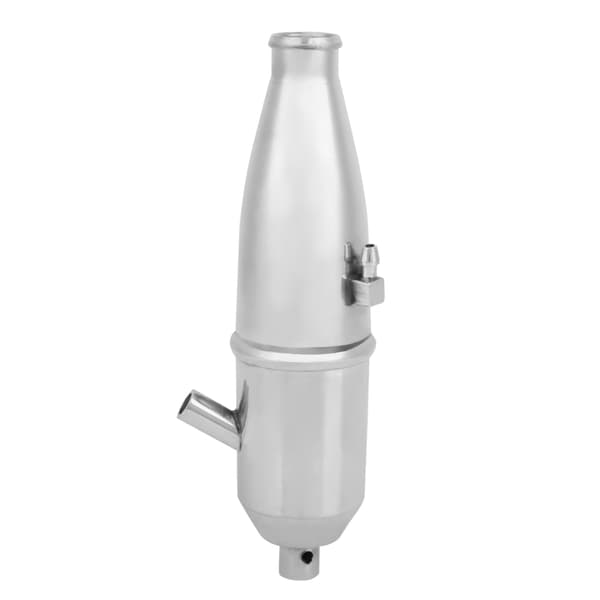 Aluminium Sideudstødningsrør til 1/10 HSP RC Nitro Buggy Bil Dele Lastbil Motor Dele