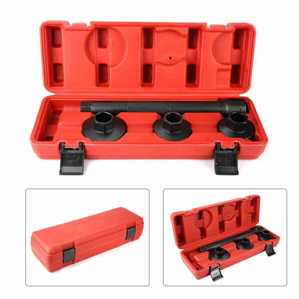 4 stk. Styretøjsknude Tie/ Track Rod End Axial Joint Remover Installer Værktøjssæt