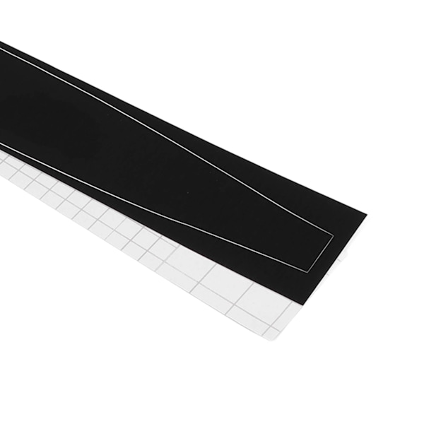Midtdeksel for PS5-konsoll, integrert ripebestandig midtstripe-klistremerke for PS5 optisk stasjon-utgave, børstet svart