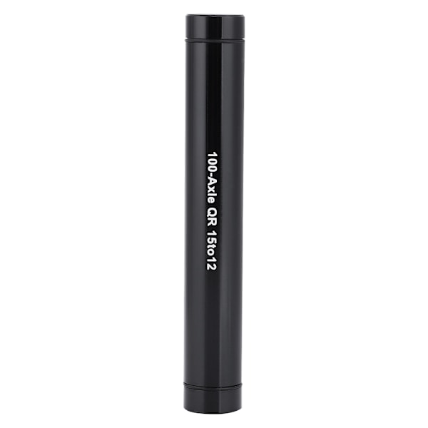 Cykel Thru Axle Nav Adapter 15 mm til 12 mm Quick Release Spyd Sort