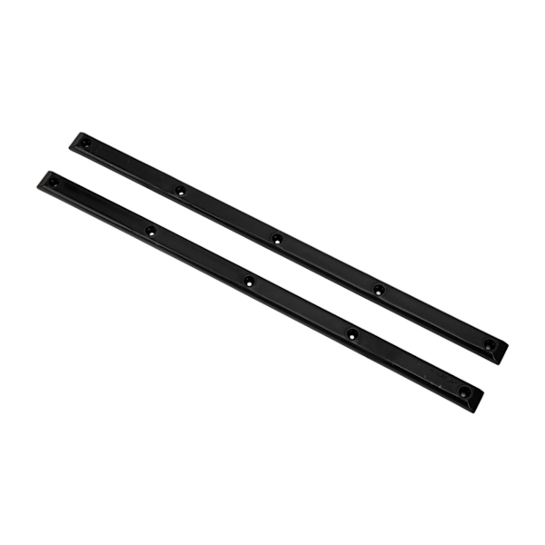 Rib Bones Rails Slitstarka Tåliga Stabila Flexibla Glansig Yta Longboard Rails Ribs Bones Svart