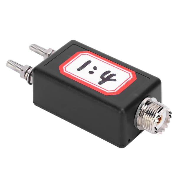 1:4 Mini Balun Egnet HF Kortbølgeantenne til Udendørs QRP Station og Møbler.
