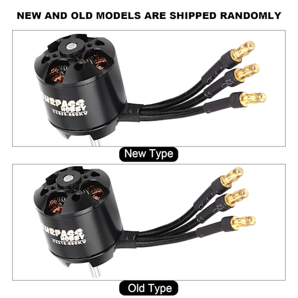 Surpasshobby C2836 880KV Motor for RC Fixedwing Fly Remote Control Part