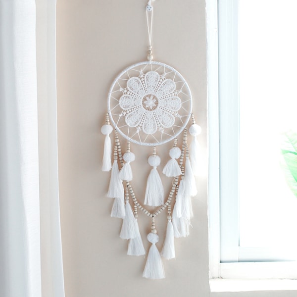 Handgjord Drömfångare Fairy String Dekoration Ornament Hem Bil