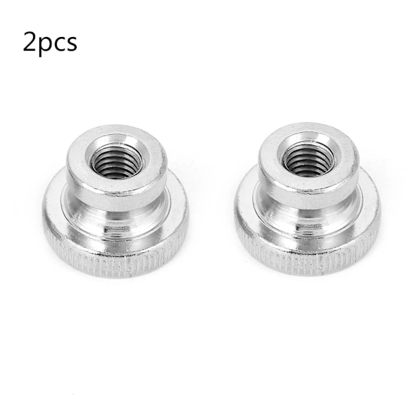 M3 M4 M5 M6 M8 M10 Forniklet Kulstofstål Håndspænd Knurled Fingerskruer (M8 2 stk)