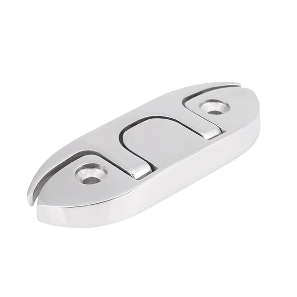 Marinebåd Flip Op 4‑1/2\" Foldbar Klampe Dock Rustfrit Stål