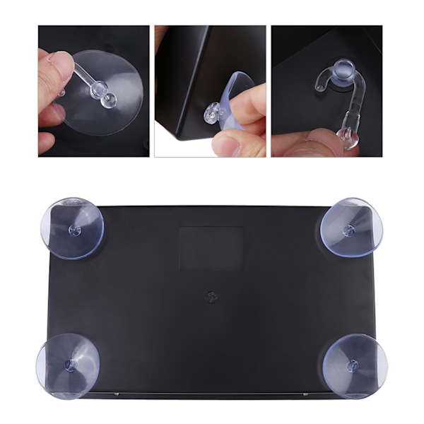 Svart Akrylpanel och Fodral DIY Set Kit Ersättning för Arkadspel