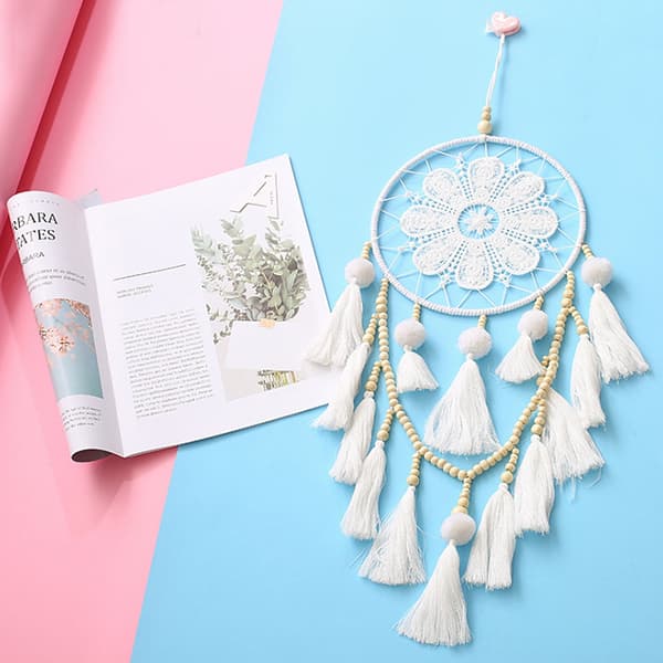 Håndlaget Drømmefanger Fairy String Dekor Ornament Hjem Bil