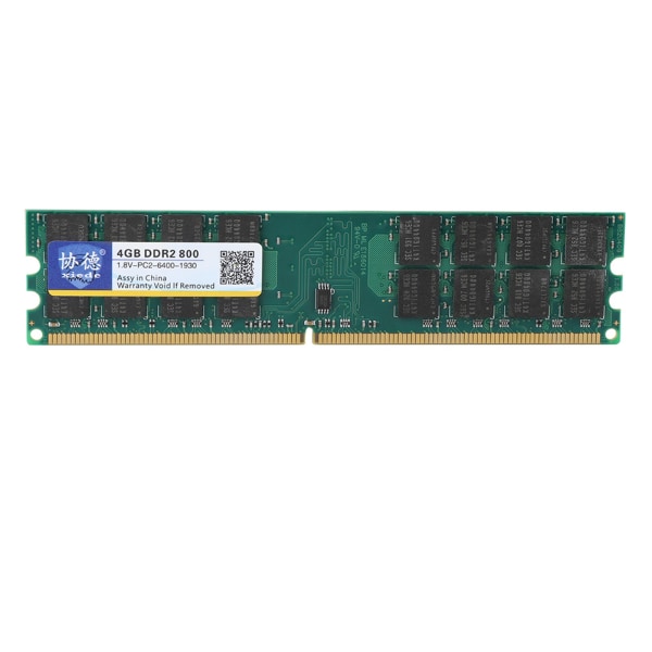 Xiede 800MHz 4G 240-stifts RAM-minne Designad för DDR2 PC2-6400 stationär dator för AMD 1.8V