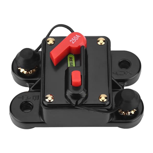 DC12V Strømafbryder til Bil Marine Båd Cykel Stereo Audio Reset Sikring 250A