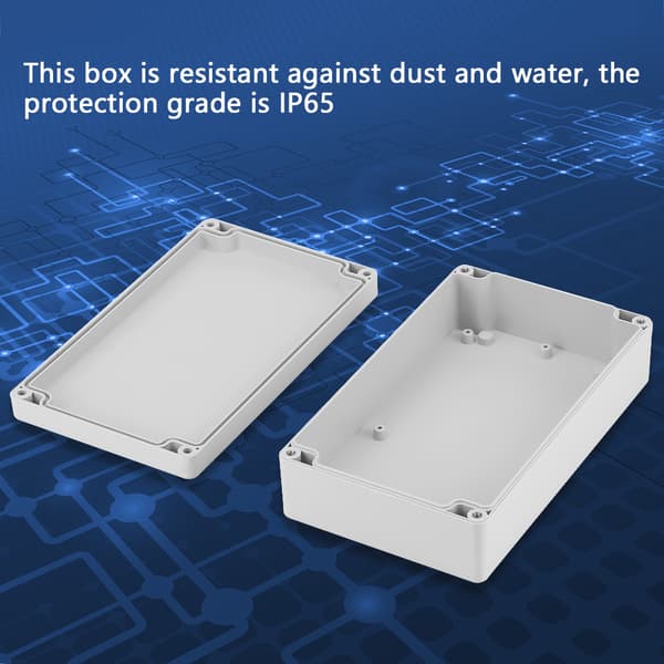 Vanntett IP65 ABS Prosjektkapsling Koblingsboks 200*120*56mm