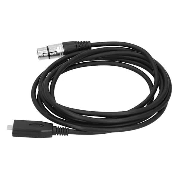 TYPEC til XLR Mikrofonkabel Lydadapter Mikrofonkoblingskabel (3m 9.8ft)