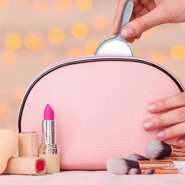 10 Styk Håndspejl Lille Spejl Lille Bærbar Rundt Spejl Rejse Makeup Spejl til Rejser