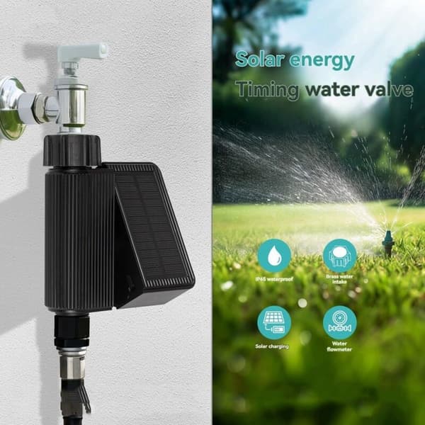 WLAN vandingscontroller, smart vandingsur til havevanding, kompatibel med Smart Life App