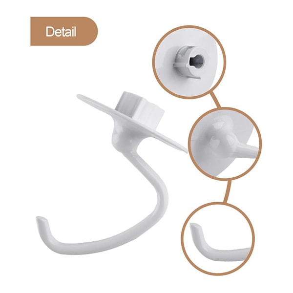 K45DH Alumiininen Koukku Taikina Koukku Vaihto KSM90 K45 KitchenAid Seisovaan Sekoittimeen