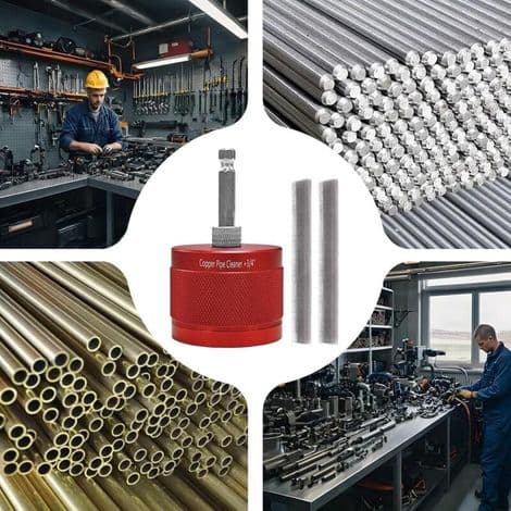 Kobberrørrenser for drill