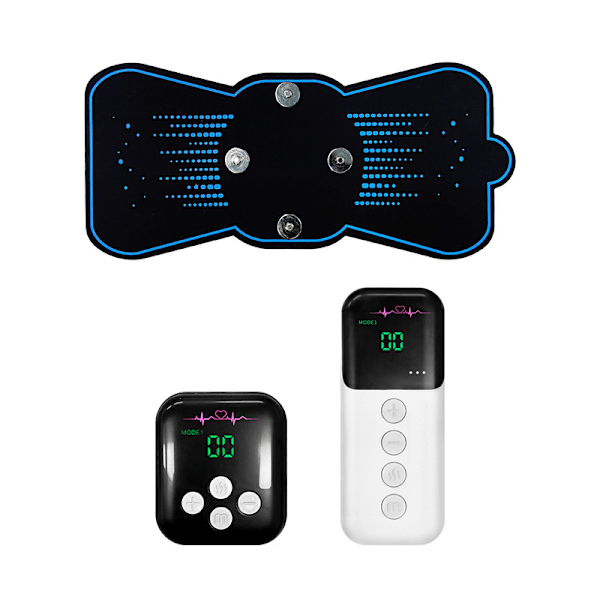 Ny intelligent opvarmning cervikal massager ems puls mini massage plaster bærbar skulder- og nakkemassager
