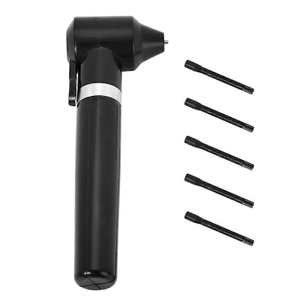 1 stk. Elektrisk blekkblander med 5 stk. Pigmentblekkpinner Øyenbryn Leppe Eyeliner Permanente kopper Sminke Pigmentblander (Svart)