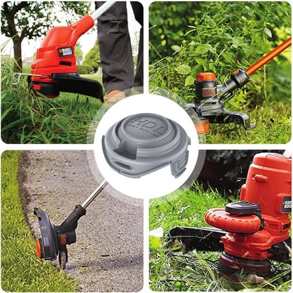 Sett med 2 Black & Decker trimmer spoledeksler, for Black & Decker trimmer STC5433 STC5433PC 90588530