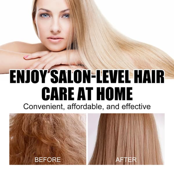 Keratin Hårvårdskräm, Återfuktande Utjämnande Hårbehandling för Torrt och Frissigt Hår 1pcs