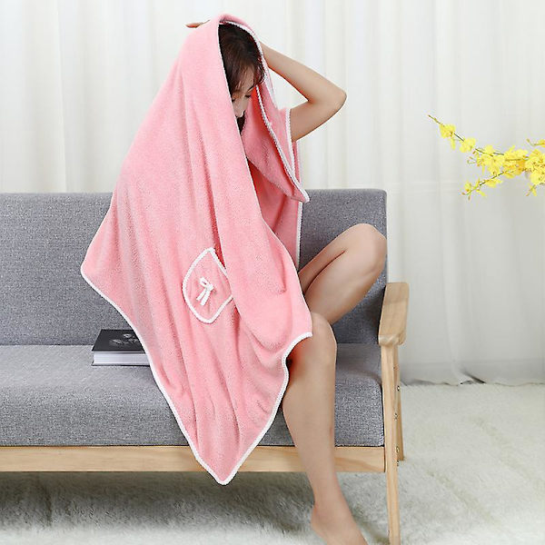 Badlakan för kvinnor, flickor, bärbar 140*85Cm, snabbtorkande badhandduk, strand, spa, badrock, tvättkläder, dusch, bad och gymhandduk