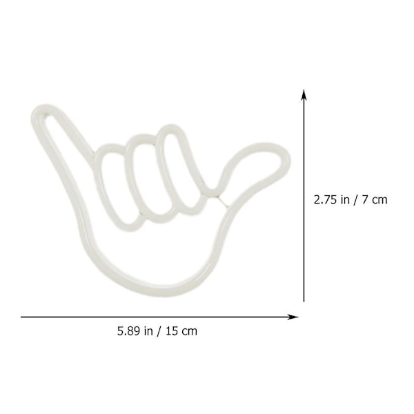 1 st Handdesignad Neonlampa