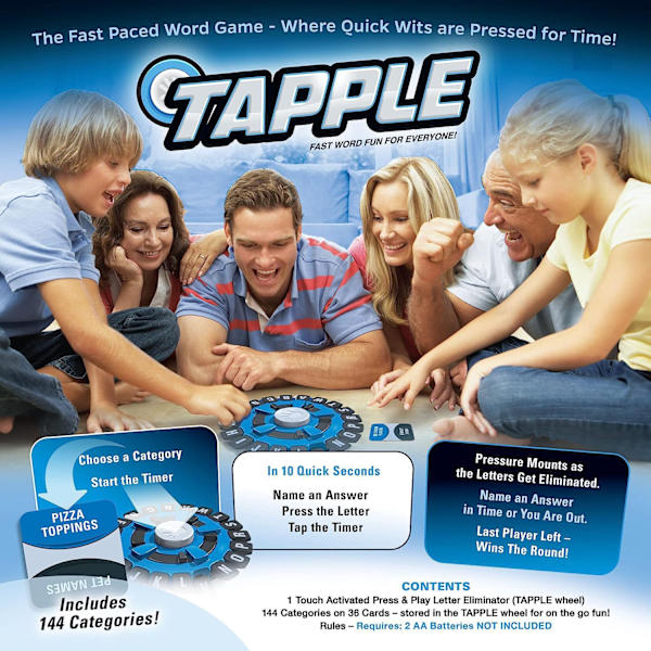 Tapple Crazy Alphabet Spelbräde Minnesspel Hemutbildning Leksaker för Barn