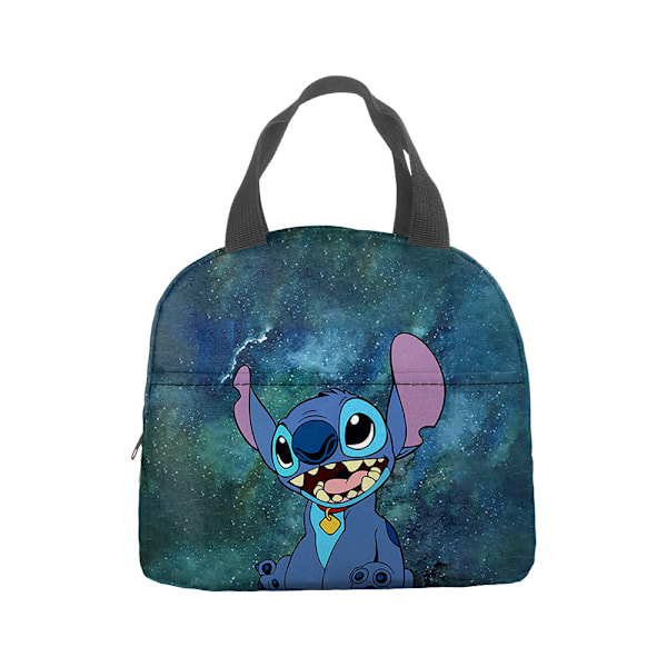 Stitch lunsjpose oxford stoff lunsjboks isolasjonspose piknikpose bærbar lunsjposepose