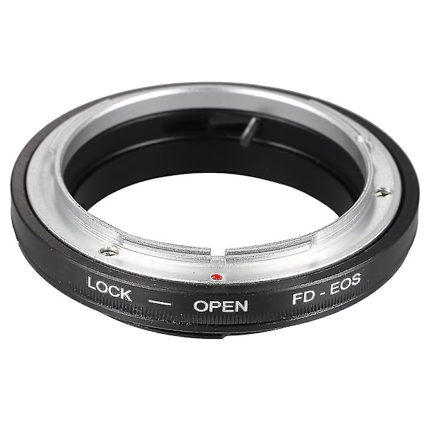 Fd-eos-sovitusrengas objektiivin kiinnittämiseen Canon FD-objektiiville Canon EOS-kiinnitykseen