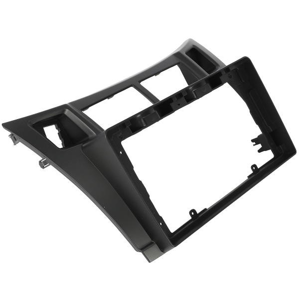 9 Tommers Bilradio Fascia Trimsett, 2 Din Dash Panel DVD Ramme Installasjonssett med Strømkabel for Yaris 2005-2011