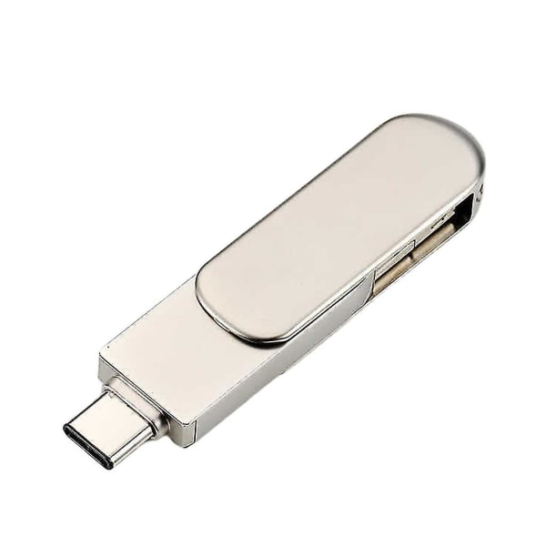U-disk USB-minne 32/64/128 GB bärbar minnespinne 3 i 1