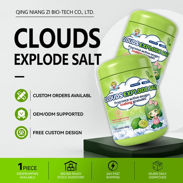 Cloud Duft Vasketøjsforstærker Pletfjernende Eksplosivt Salt 400g