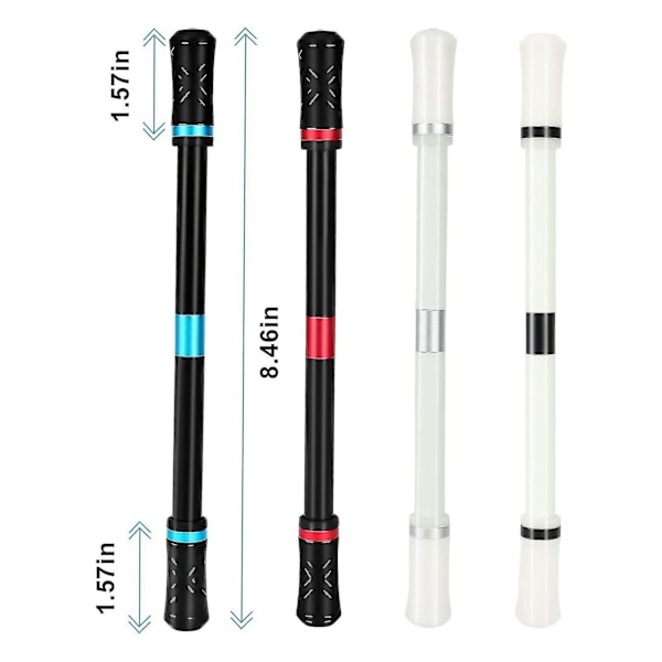 4 st fingerpennor snurrande pennor mod gaming snurrande pennor flygande snurrande penna med viktad boll fing