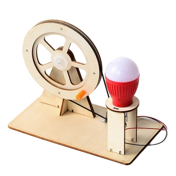 DIY Dynamo Eksperiment Fysik Pædagogisk Legetøj Ft