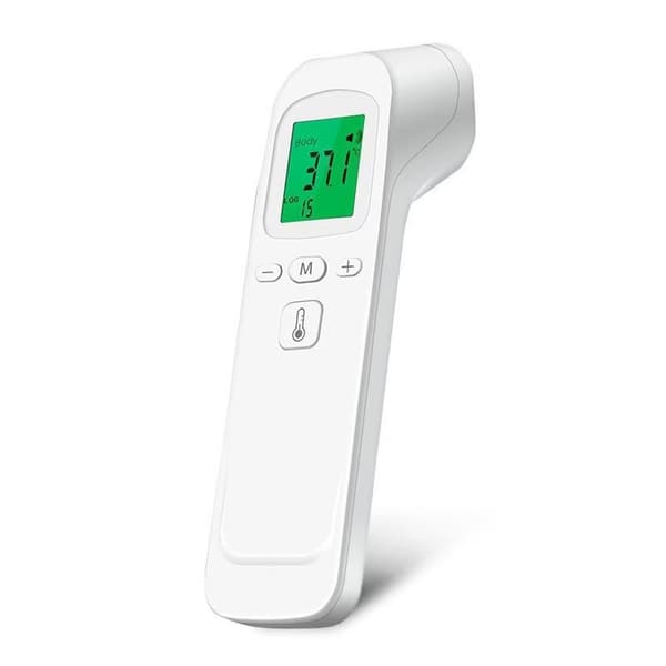 Beröringsfri infraröd termometer, snabb och noggrann digital panntermometer med LED-display