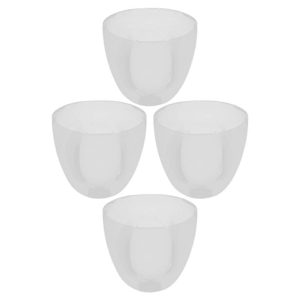 4 st Mjölkflasklock Ersättningslock Babyflasklock Läcksäkra Återanvändbara Plastlock