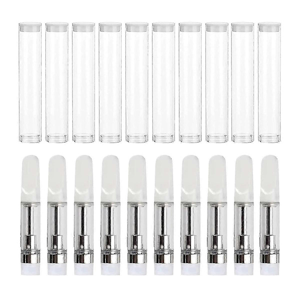 1 ml:n lasiset koeputket, kirkkaat, litteät (10 kpl)